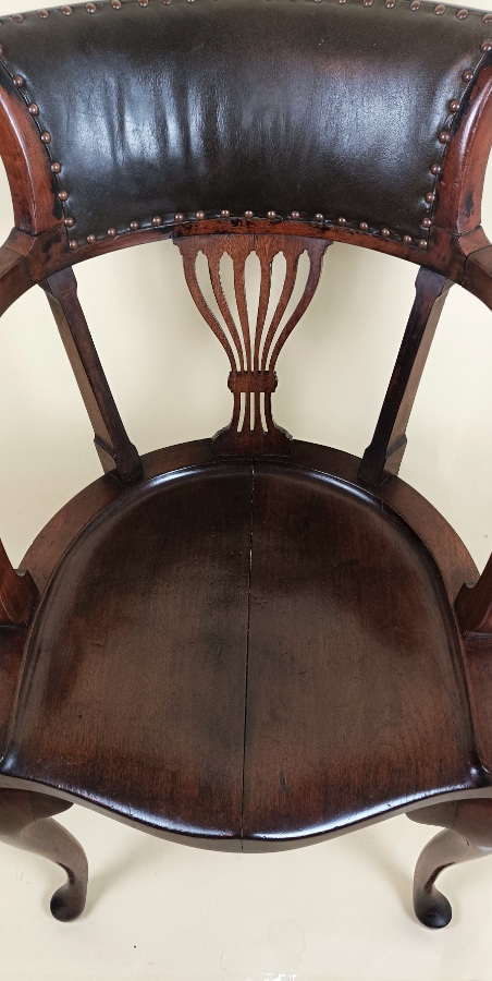 	Antique Edwardian Desk Chair